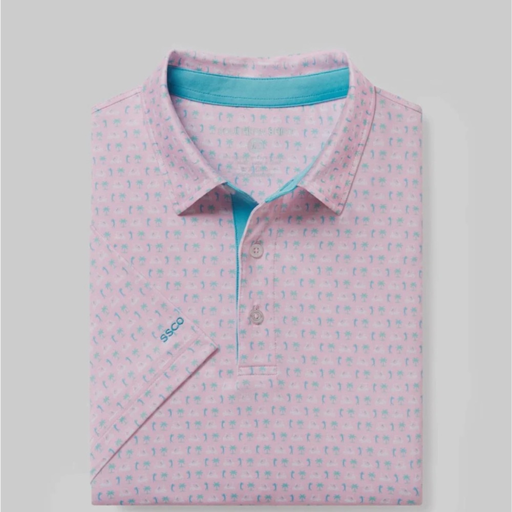 ISO in search of a Southern Shirt XL Par Fore Drive it Home pink golf cart polo
